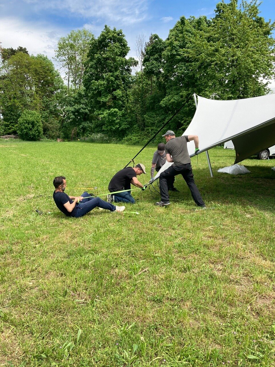 Photo du projet Manta de Freeform Tents